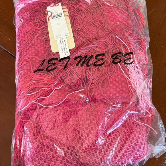 Anthropologie Let Me Be Tiered Ombre Fringe Dress NWT - Picture 7 of 14